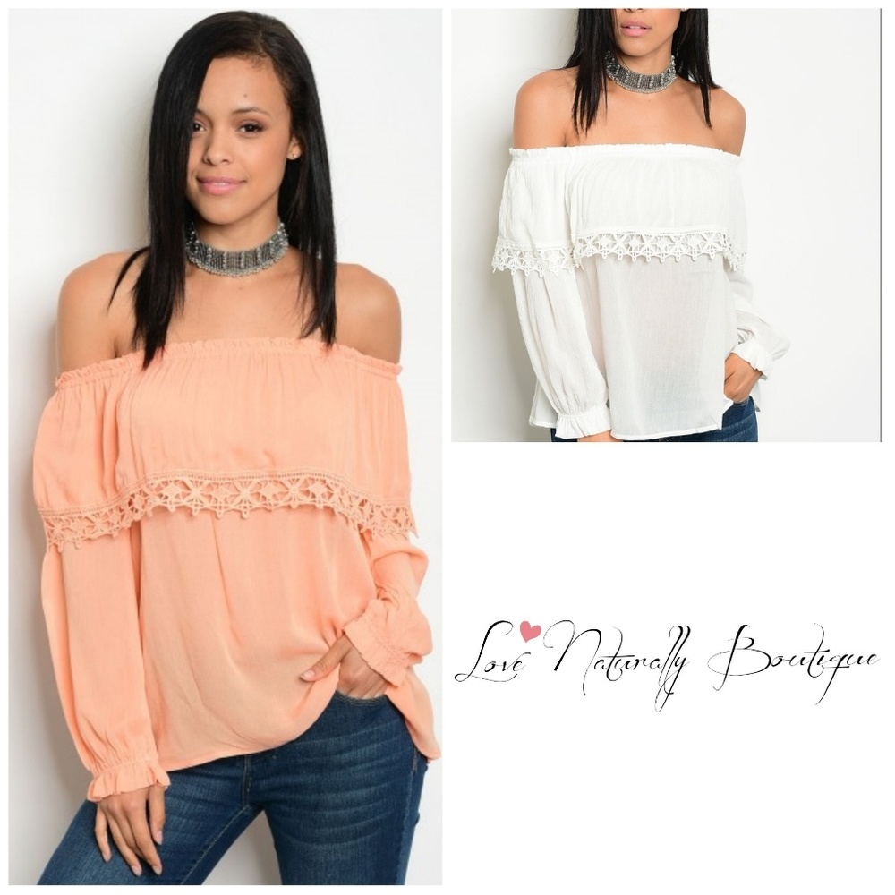 Off the shoulder shirt