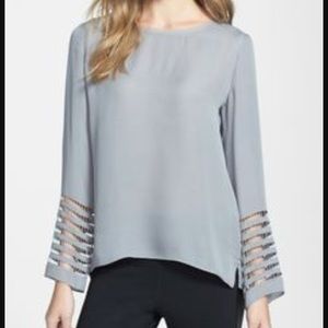 Elie Tahari Janelle Silk Blouse