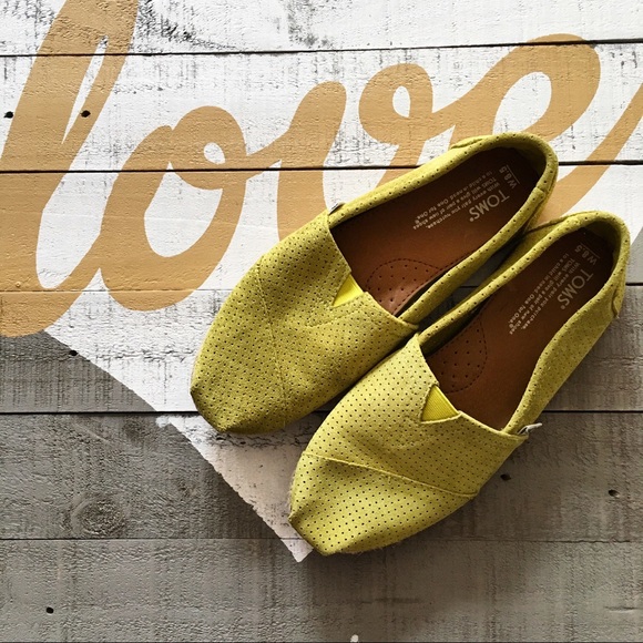 TOMS Shoes - TOMS Chartreuse Flats