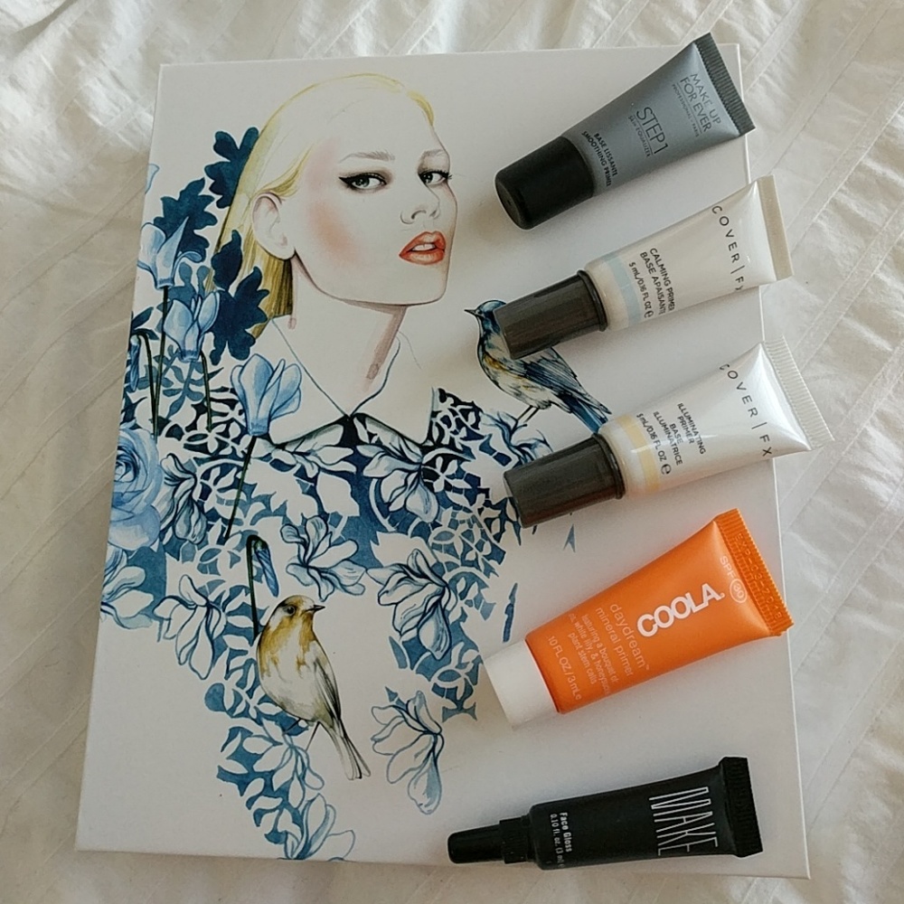 Prime Sample Set- Cover Fx, Coola, MUFE, MAKE