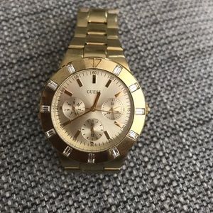 Women's Gold tone stainless steel watch