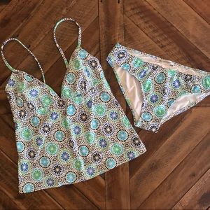 Diane von Furstenberg Print Tankini