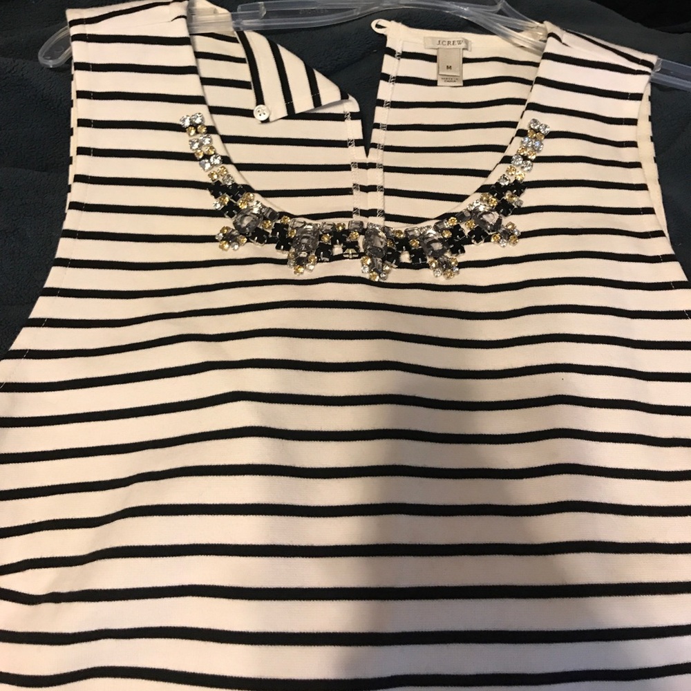 Striped blouse. Size medium