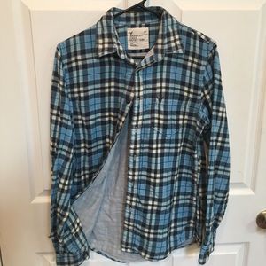 AEO plaid flannel shirt