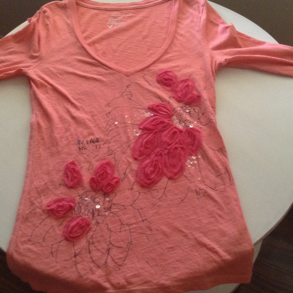 AMERICAN EAGLE LONG SLEEVE TEE