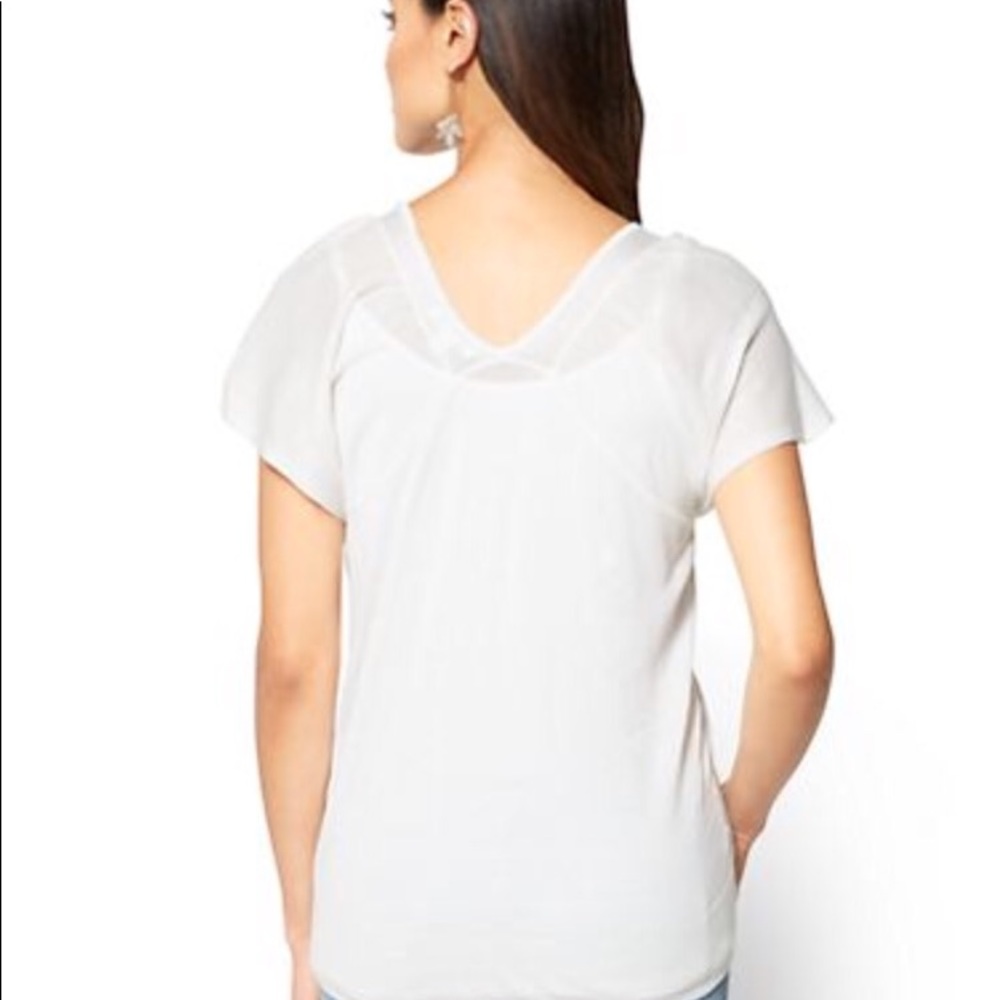 NWT New York & Company v-neck sweater - Picture 2 of 3