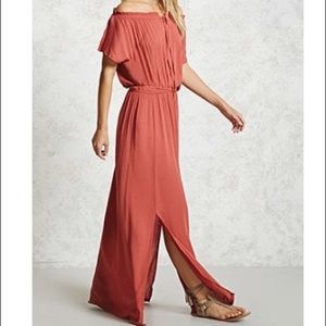 Off the shoulder Maxi dress