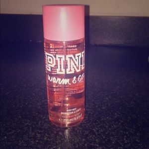 Pink "warm and cozy" 8.4 fl oz