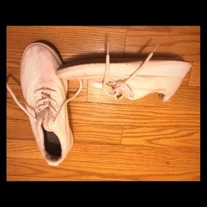 Allbirds ivory wool sneakers