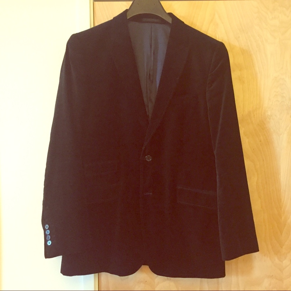 Velvet men's jacket