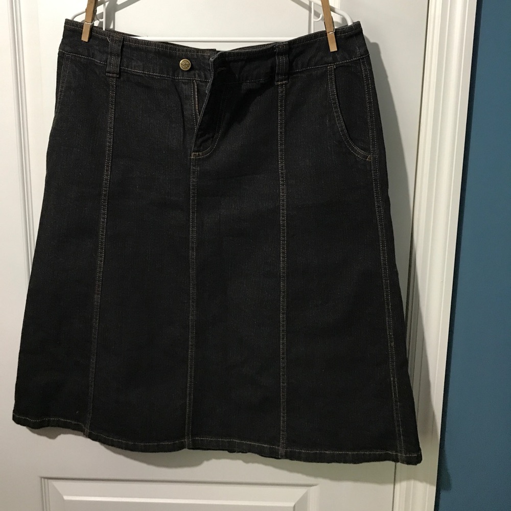 Woolrich denim skirt