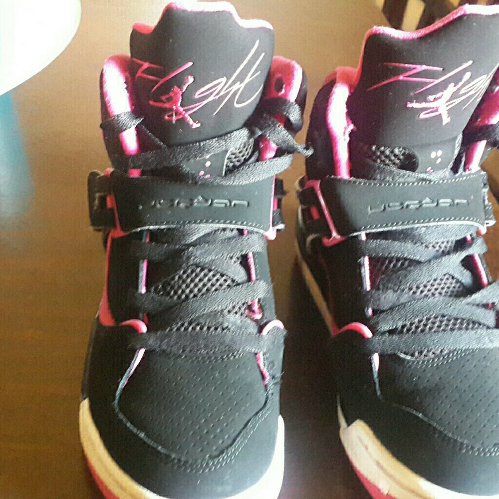 Nike flight Air Jordan Black and pink