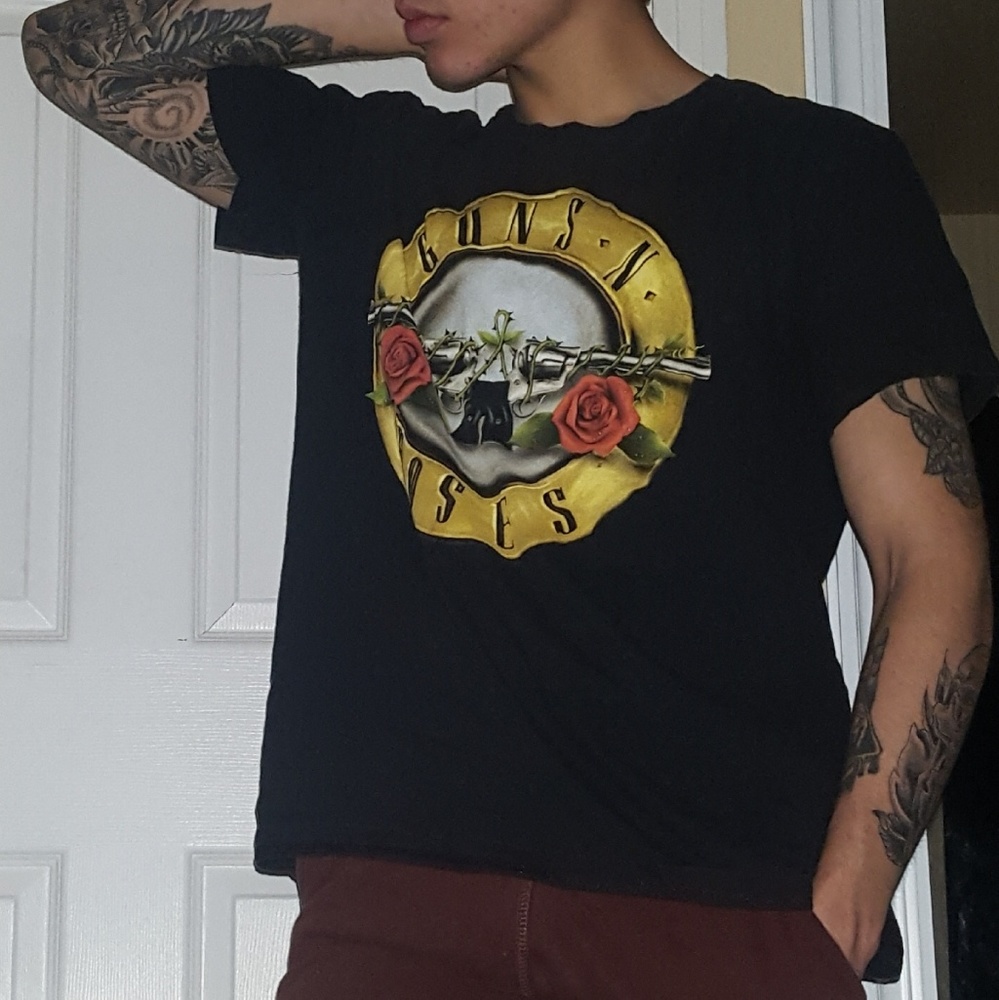 Guns n roses band tee