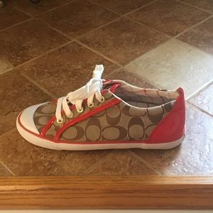 Coach tennis shoes