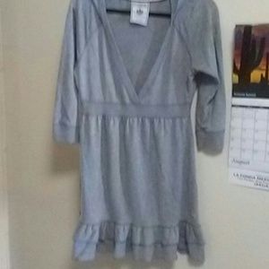 Victorias secret nwot pink sweatshirt dress