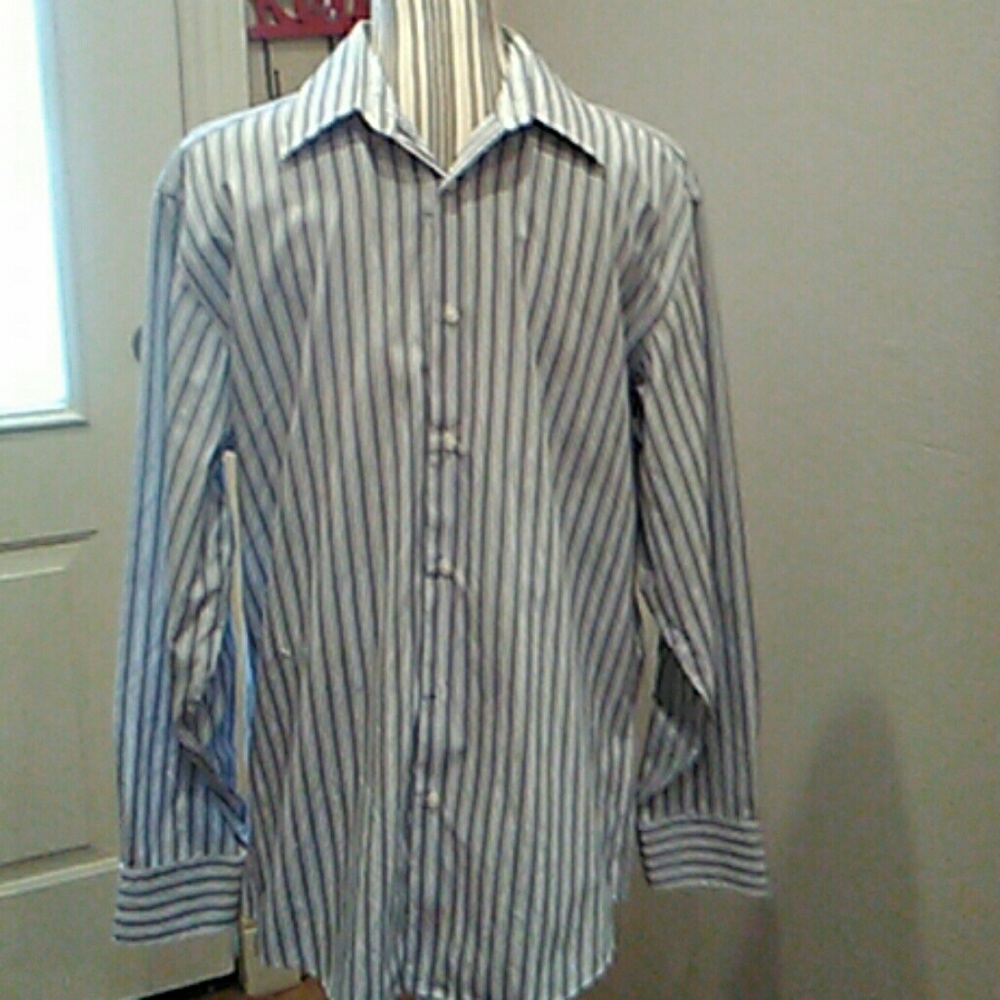 Mens Fitted Structure button down