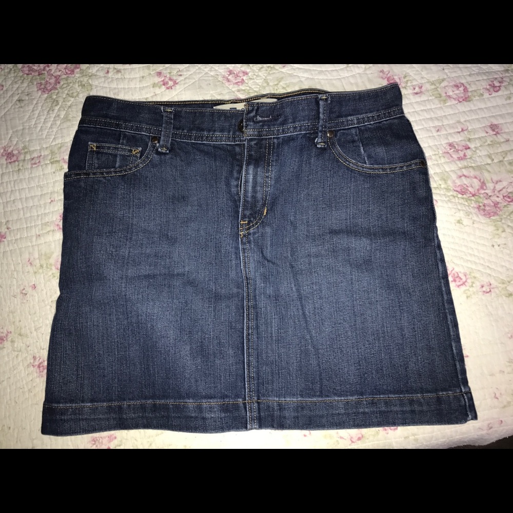 Denim skirt