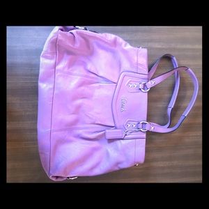 Coach purple bag 💜