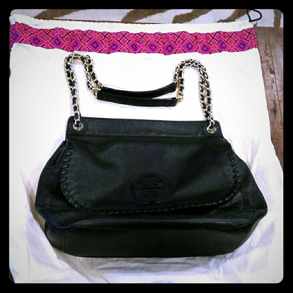 Tory Burch Marion saddle bag 13x11.5x5