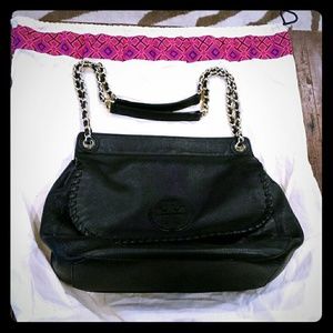 Tory Burch Marion saddle bag 13x11.5x5