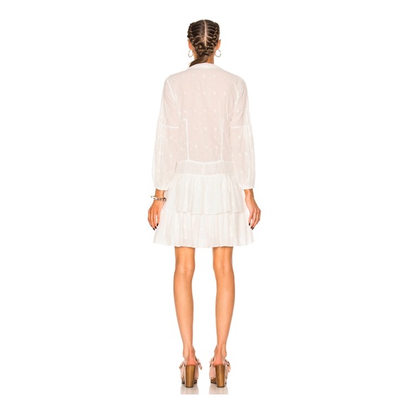 Ulla Johnson Jaclyn Tiered Dress in Pearl NWT - Picture 2 of 4
