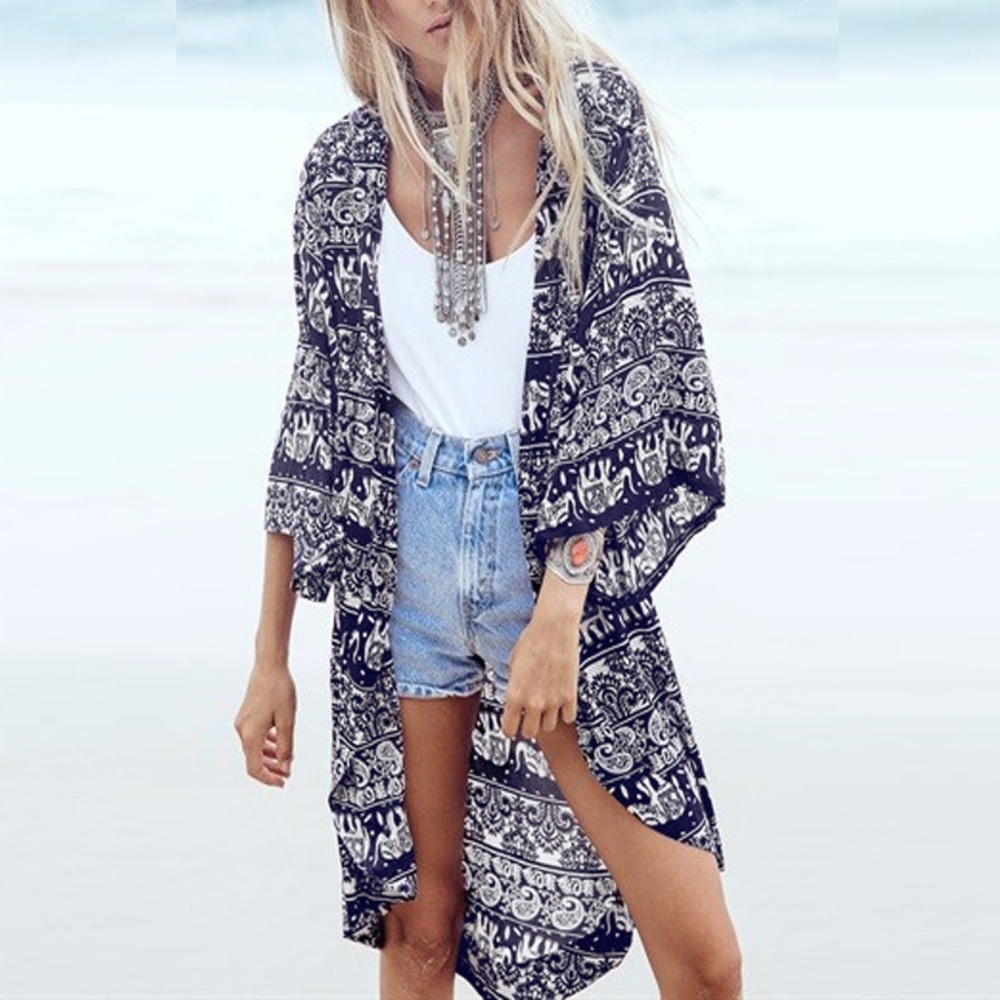 Boho Kimono Cover Up - Summer 2017
