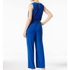 THALIA SODI LAZULITE JUMPSUIT