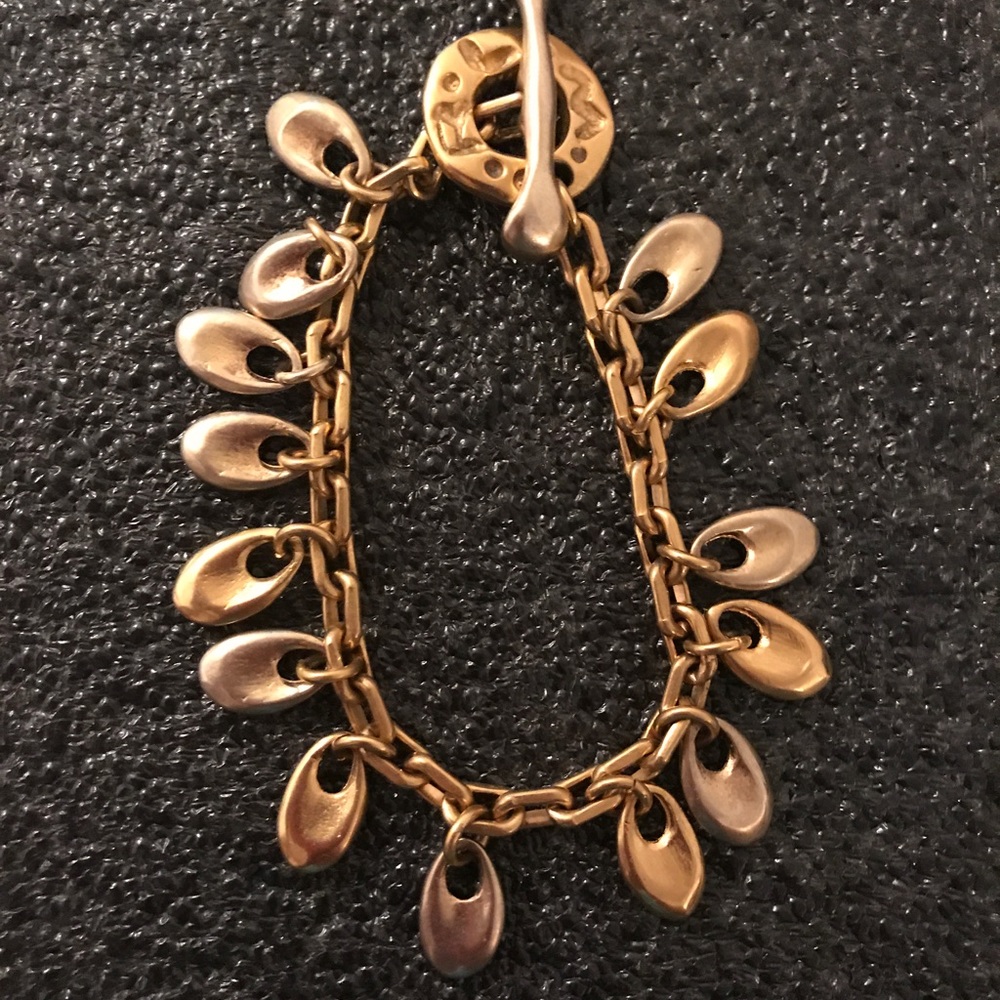 Robert L Morris "ballet slippers"  bracelet