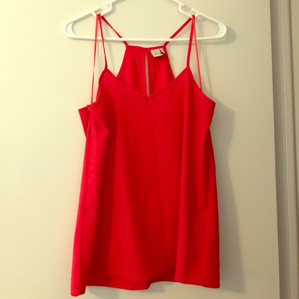 Red blouse