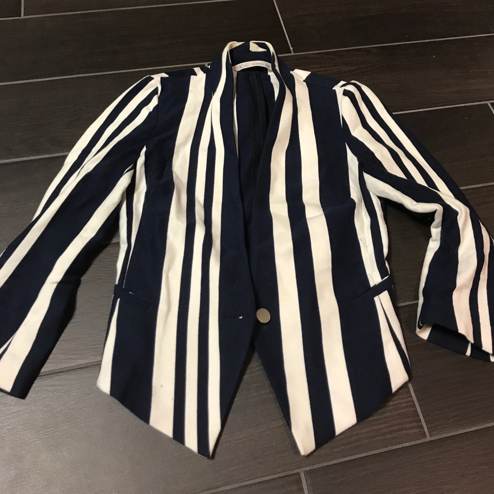 Stripe Blazer