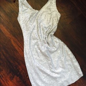 Glitter mini dress