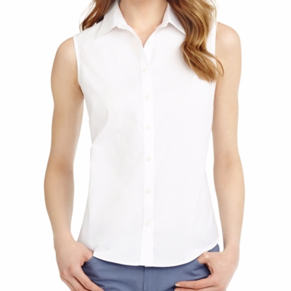 Brooks Brothers Non-Iron Sleeveless shirt, 4