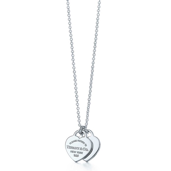 Tiffany & Co. Jewelry - Tiffany & Co. Mini Double Heart Pendant