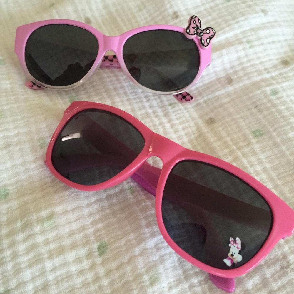 Two pairs Minnie girls sunglasses