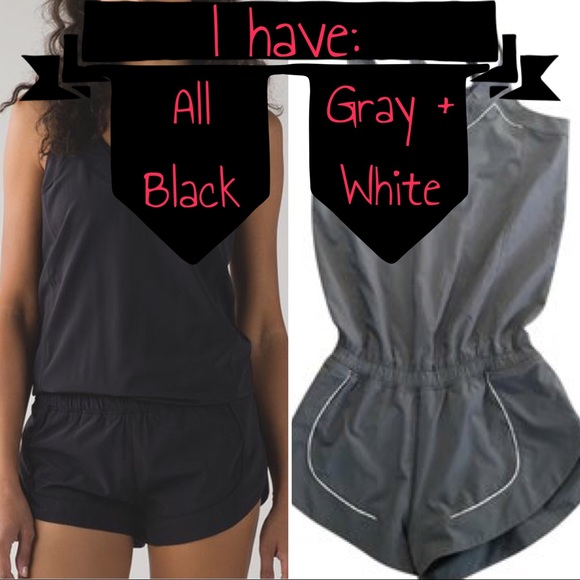 ISO!! Lululemon Speedy Runsie, size 2/4 blue - Picture 3 of 3