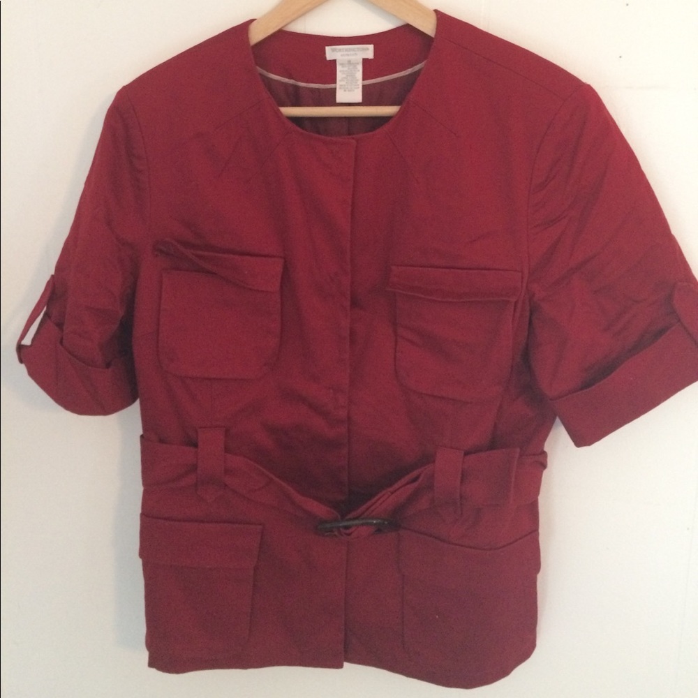 Cute short sleeved jacket