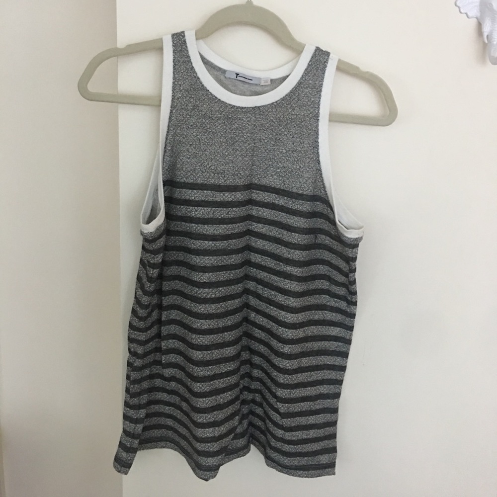 T by Alexander wang striped tank