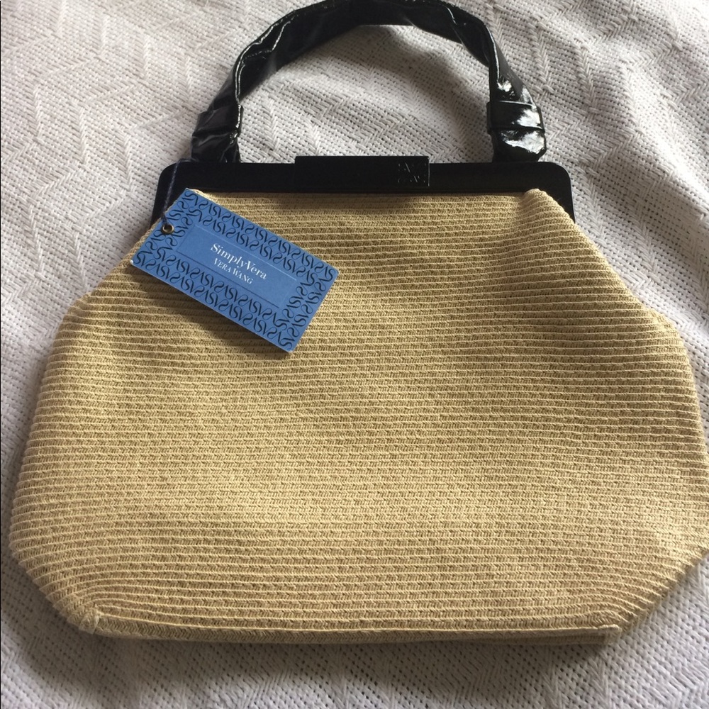 NWT Tan Vera Wang Purse