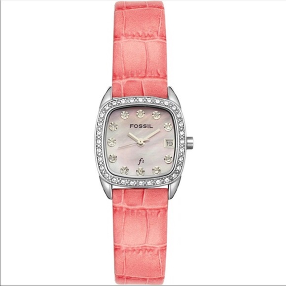 Fossil Accessories - Fossil F2 Pink Leather Watch