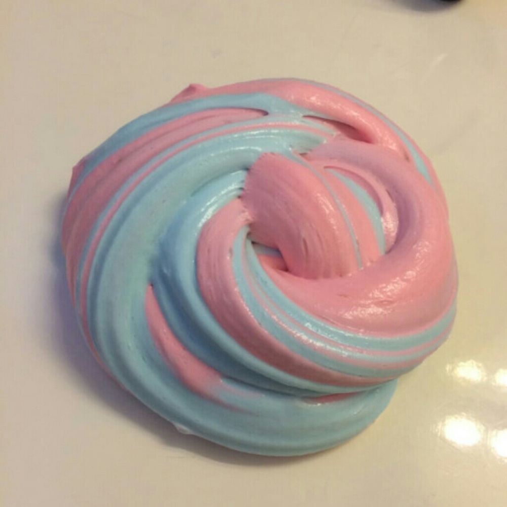 Cotton candy slime