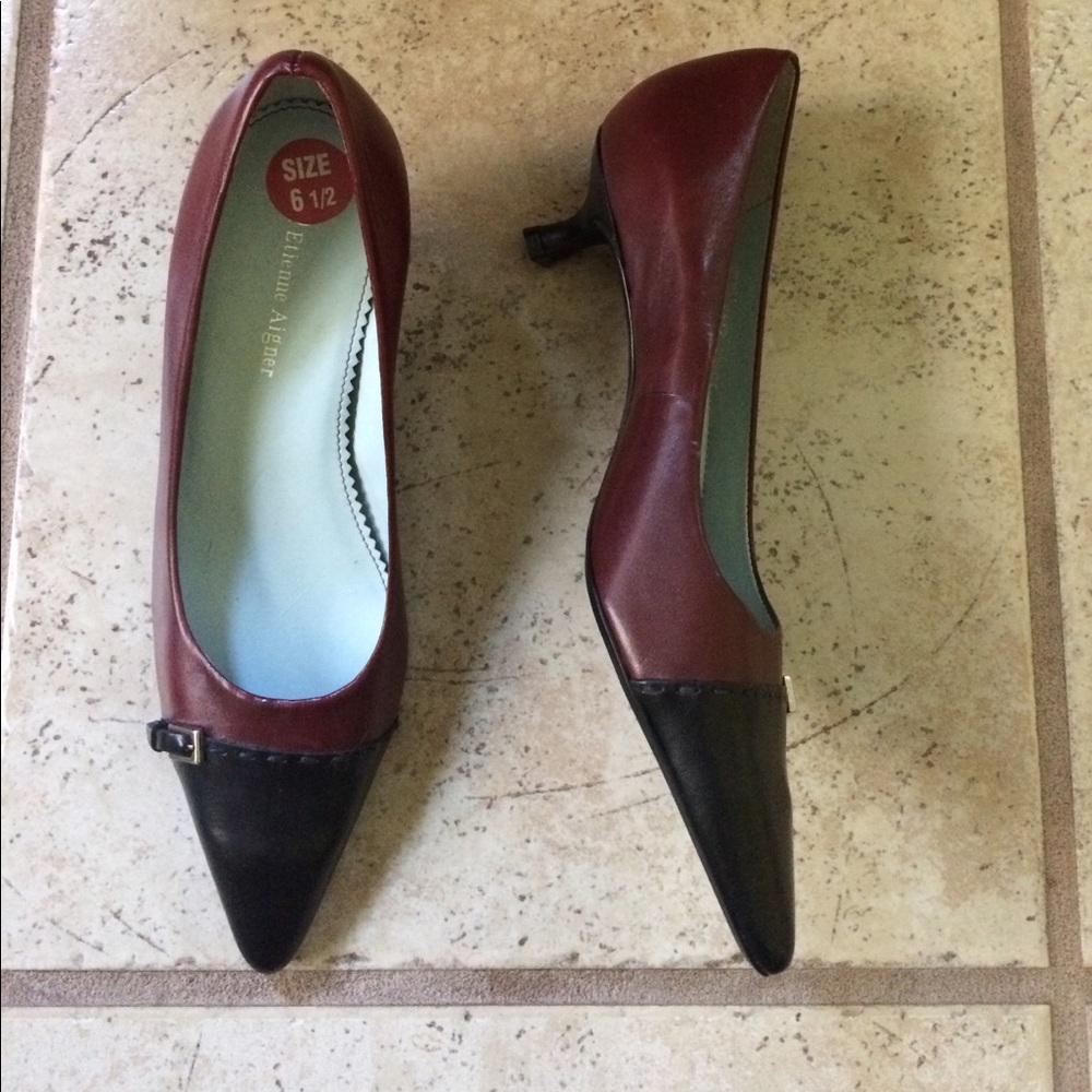 Etienne Aigner Leather Shoes Sz 6.5 New