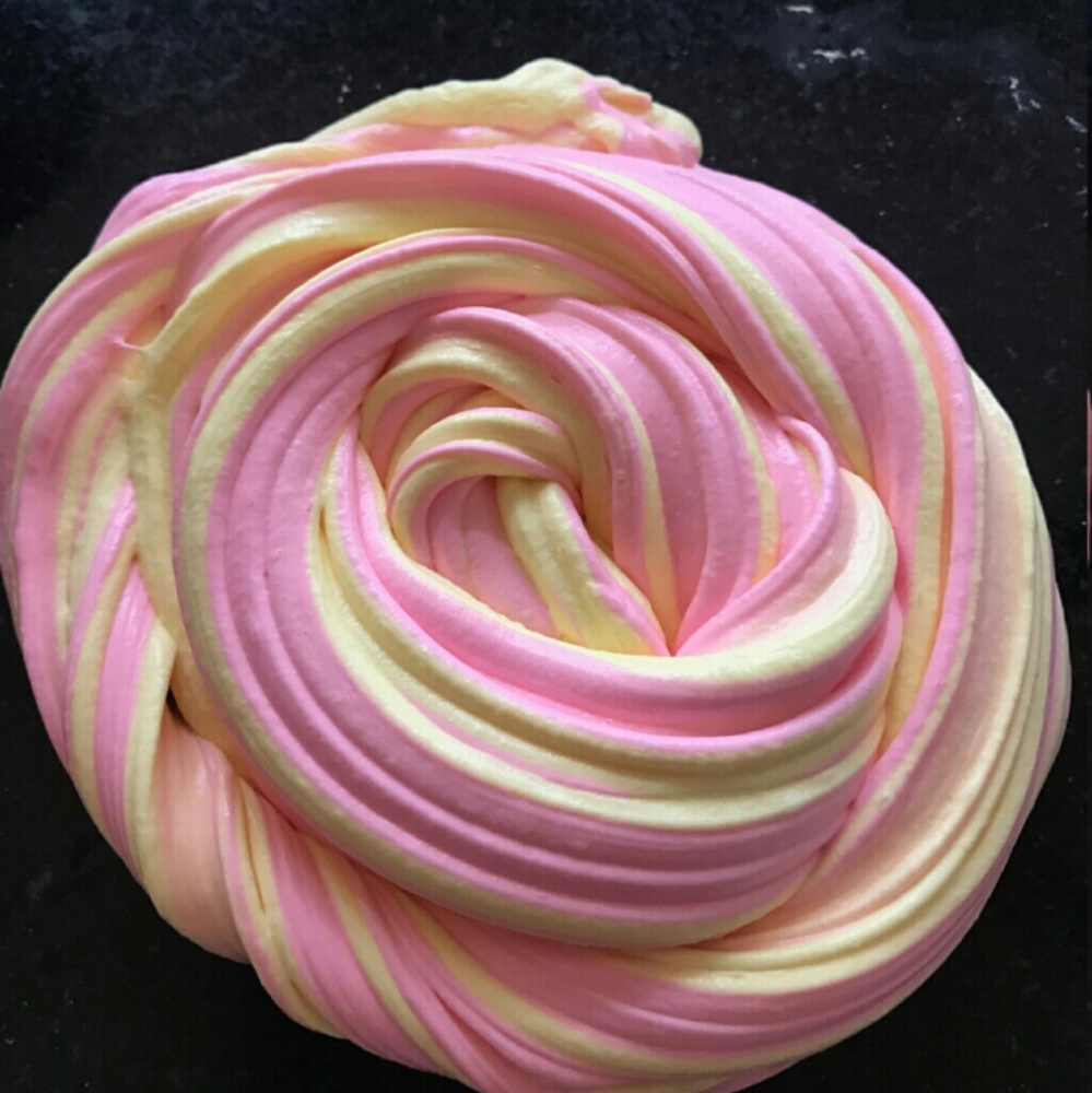 Strawberry banana slime