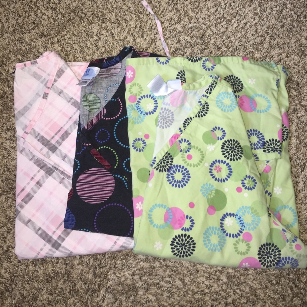 Scrub tops