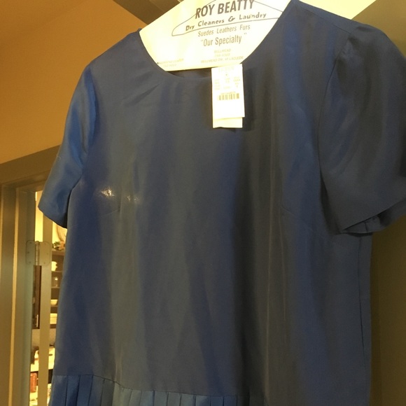 J Crew pleated blouse - Picture 3 of 3