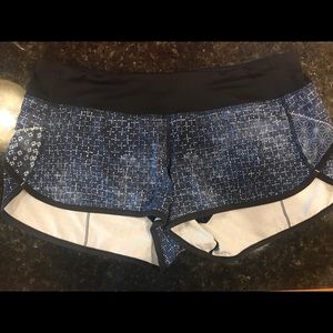 Speed shorts size 10