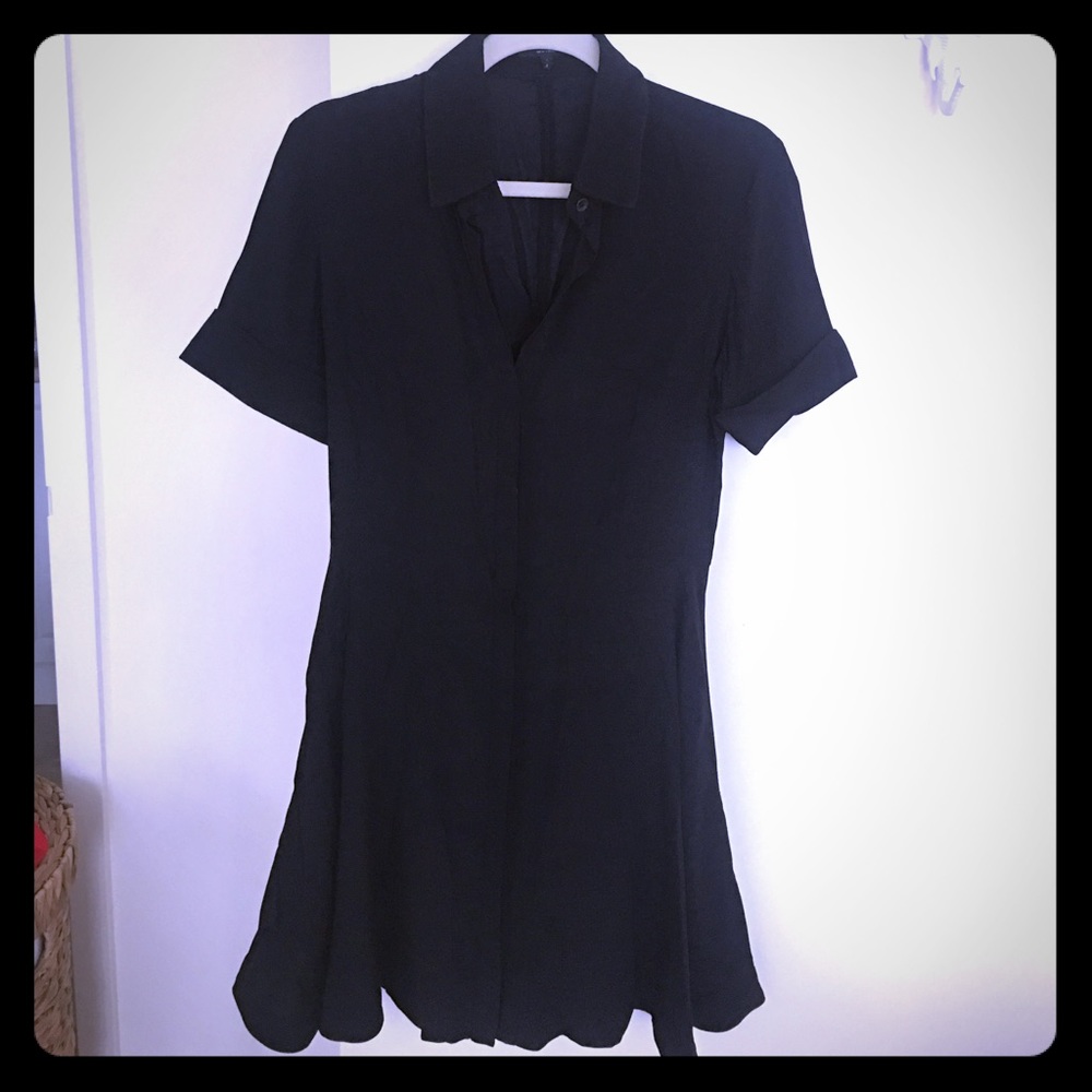 Rag and bone Black short sleeve dress