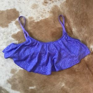 Flounce bikini top XL