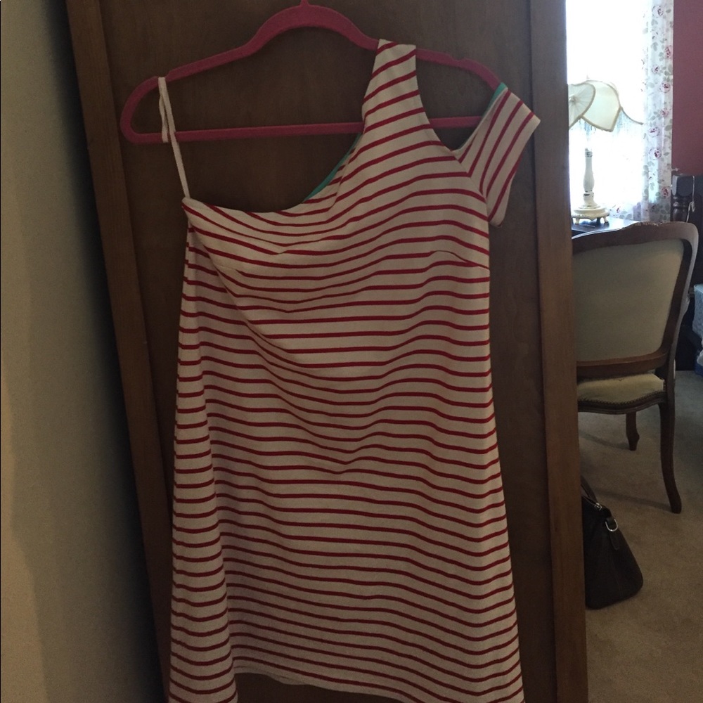 One shoulder dress from anthropologie