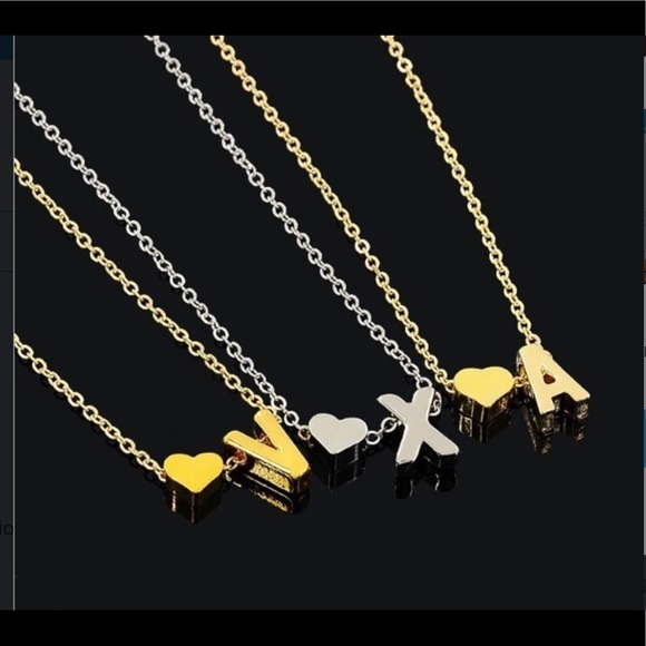 Initial necklace with💛new inventory in today🎉 - Picture 2 of 6