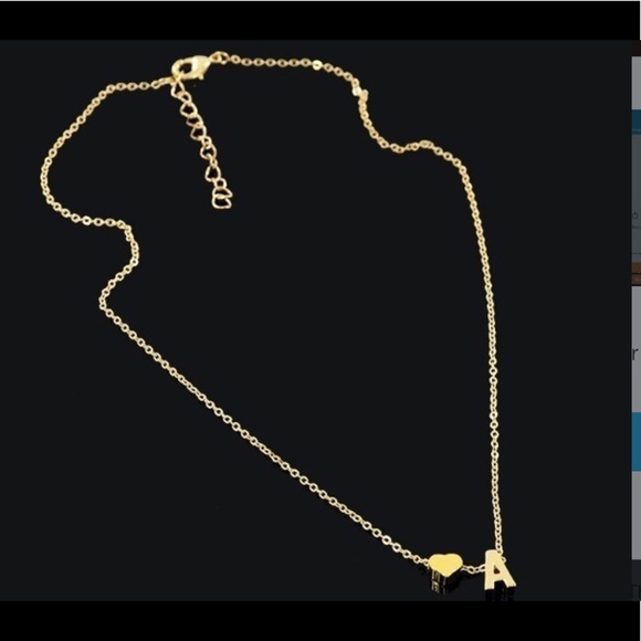 Initial necklace with💛new inventory in today🎉 - Picture 3 of 6
